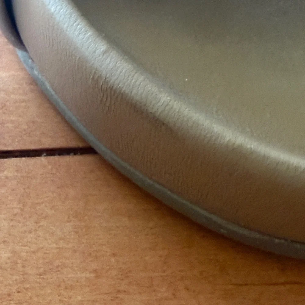 Beek Tan leather Slide Sandals, size 8